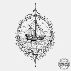 Tattoo sketch paddlefish, tattoo drawing outl... - эскиз тату (№1756470048_0, 29.08.2025 12:20) — tattoo-photo.ru