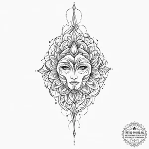 Tattoo sketch beige, artistic tattoo sketch,... - эскиз тату (№1756470844_0, 29.08.2025 12:34) — tattoo-photo.ru
