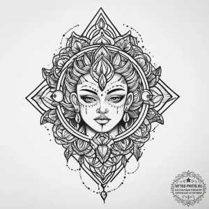 Tattoo sketch spiritual history, tattoo flash... - эскиз тату (№1756472032_0, 29.08.2025 12:53) — tattoo-photo.ru