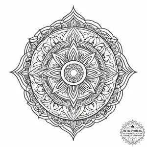 Tattoo sketch tribal рукав, ink illustration... - эскиз тату (№1756473997_0, 29.08.2025 13:26) — tattoo-photo.ru