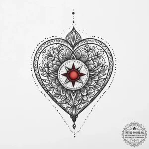 Tattoo sketch locket tattoo, tattoo sketch de... - эскиз тату (№1756478962_0, 29.08.2025 14:49) — tattoo-photo.ru