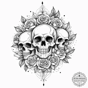 Tattoo sketch cosmic realm, ink illustration... - эскиз тату (№1756481332_0, 29.08.2025 15:28) — tattoo-photo.ru