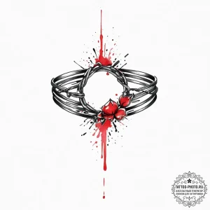Tattoo sketch dainty bracelet tattoo, tattoo... - эскиз тату (№1756481921_0, 29.08.2025 15:38) — tattoo-photo.ru