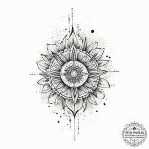 Tattoo sketch gray, artistic tattoo sketch, s... - эскиз тату (№1756482720_0, 29.08.2025 15:52) — tattoo-photo.ru