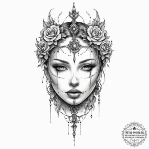 Tattoo sketch "born to suffer" - эскиз тату (№1756484288_0, 29.08.2025 16:18) — tattoo-photo.ru