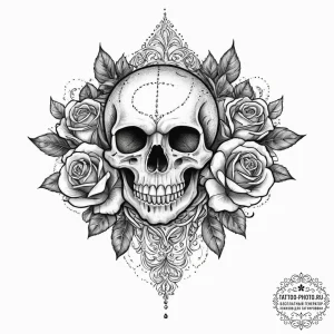 Tattoo sketch manticore, ink illustration for... - эскиз тату (№1756487229_0, 29.08.2025 17:07) — tattoo-photo.ru