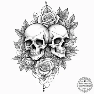 Tattoo sketch goal, tattoo line art, chicano... - эскиз тату (№1756488034_0, 29.08.2025 17:20) — tattoo-photo.ru