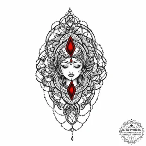 Tattoo sketch chain, ink illustration for tat... - эскиз тату (№1756488839_0, 29.08.2025 17:33) — tattoo-photo.ru