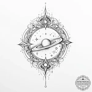 Tattoo sketch cosmic source - эскиз тату (№1756492061_0, 29.08.2025 18:27) — tattoo-photo.ru