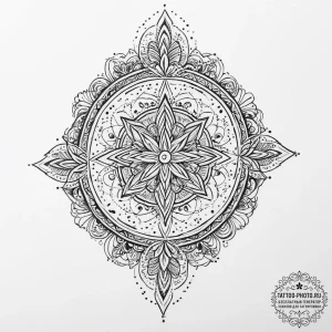 Tattoo sketch cosmic presence, tattoo drawing... - эскиз тату (№1756495471_0, 29.08.2025 19:24) — tattoo-photo.ru