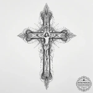 Tattoo sketch blessed scene, tattoo line art,... - эскиз тату (№1756496680_0, 29.08.2025 19:44) — tattoo-photo.ru