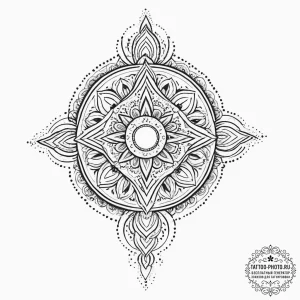 Tattoo sketch rosary beads, tattoo flash shee... - эскиз тату (№1756501316_0, 29.08.2025 21:01) — tattoo-photo.ru