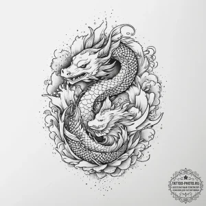 Tattoo sketch holy art, concept art for tatto... - эскиз тату (№1756504926_0, 29.08.2025 22:02) — tattoo-photo.ru
