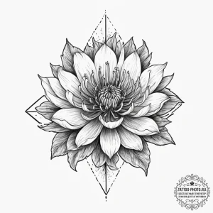 Tattoo sketch waratah, artistic tattoo sketch... - эскиз тату (№1756507715_0, 29.08.2025 22:48) — tattoo-photo.ru