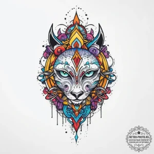 Tattoo sketch mystical tale, concept art for... - эскиз тату (№1756509936_0, 29.08.2025 23:25) — tattoo-photo.ru