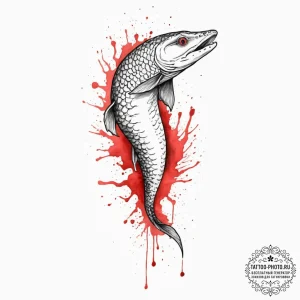 Tattoo sketch bichir, tattoo drawing outline,... - эскиз тату (№1756511530_0, 29.08.2025 23:52) — tattoo-photo.ru