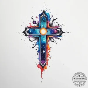 Tattoo sketch cosmic universe, tattoo drawing... - эскиз тату (№1756514568_0, 30.08.2025 00:42) — tattoo-photo.ru