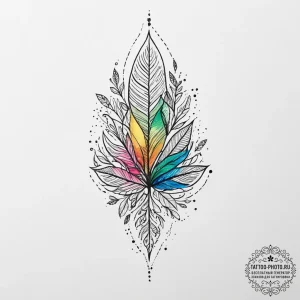 Tattoo sketch leaf roller, tattoo drawing out... - эскиз тату (№1756521759_0, 30.08.2025 02:42) — tattoo-photo.ru