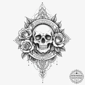 Tattoo sketch infinite loop of karma, tattoo... - эскиз тату (№1756527720_0, 30.08.2025 04:22) — tattoo-photo.ru