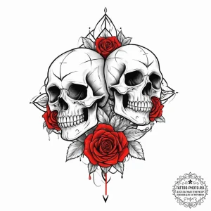 Tattoo sketch passion, concept art for tattoo… — эскиз тату (№1756552097_0, 30.08.2025 11:08) — tattoo-photo.ru