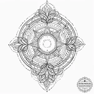 Tattoo sketch sacred space, tattoo drawing ou… — эскиз тату (№1756553275_0, 30.08.2025 11:27) — tattoo-photo.ru