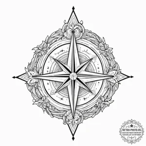 Tattoo sketch tarot card star, tattoo sketch... - эскиз тату (№1756571320_0, 30.08.2025 16:28) — tattoo-photo.ru