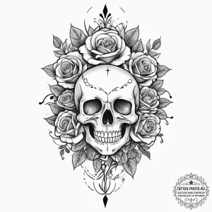 Tattoo sketch end, tattoo drawing outline, bl... - эскиз тату (№1756571517_0, 30.08.2025 16:31) — tattoo-photo.ru