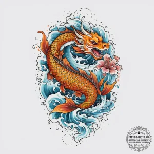 Tattoo sketch copper, ink illustration for ta... - эскиз тату (№1756574263_0, 30.08.2025 17:17) — tattoo-photo.ru