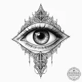 Tattoo sketch узор в виде глаза с слезой, art... - эскиз тату (№1756579219_0, 30.08.2025 18:40) — tattoo-photo.ru