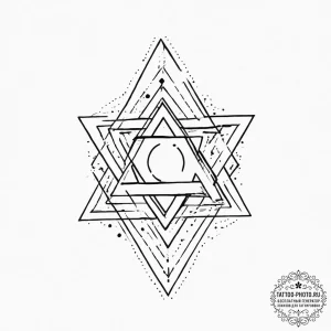 Tattoo sketch geometric symbol, tattoo line a... - эскиз тату (№1756584619_0, 30.08.2025 20:10) — tattoo-photo.ru
