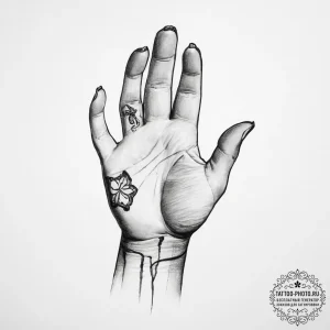 Tattoo sketch hands with a paper - эскиз тату (№1756587790_0, 30.08.2025 21:03) — tattoo-photo.ru