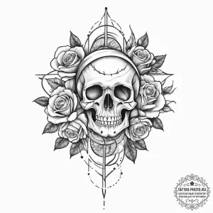 Tattoo sketch divine offering, concept art fo... - эскиз тату (№1756593814_0, 30.08.2025 22:43) — tattoo-photo.ru