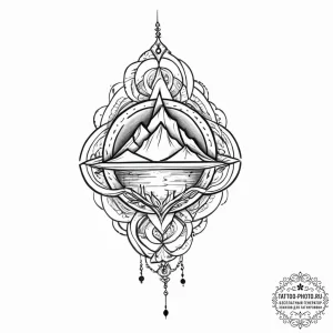 Tattoo sketch journey, artistic tattoo sketch... - эскиз тату (№1756598852_0, 31.08.2025 00:07) — tattoo-photo.ru