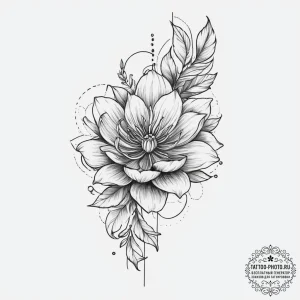 Tattoo sketch ambition, artistic tattoo sketc... - эскиз тату (№1756611327_0, 31.08.2025 03:35) — tattoo-photo.ru