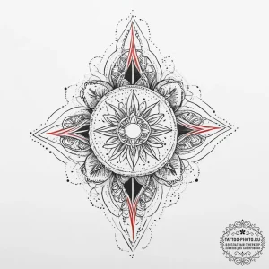 Tattoo sketch spiritual narrative, concept ar... - эскиз тату (№1756612730_0, 31.08.2025 03:58) — tattoo-photo.ru