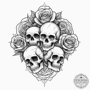 Tattoo sketch kingdom, tattoo drawing outline... - эскиз тату (№1756613932_0, 31.08.2025 04:18) — tattoo-photo.ru