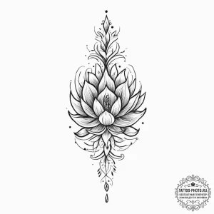 Tattoo sketch fine line tattoo, ink illustrat... - эскиз тату (№1756614135_0, 31.08.2025 04:22) — tattoo-photo.ru