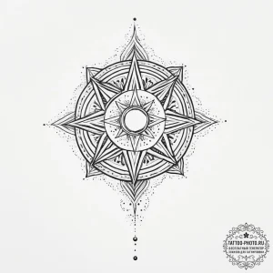 Tattoo sketch cosmic spirit, concept art for... - эскиз тату (№1756619118_0, 31.08.2025 05:45) — tattoo-photo.ru