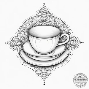 Tattoo sketch teacup tattoo, tattoo sketch de... - эскиз тату (№1756619913_0, 31.08.2025 05:58) — tattoo-photo.ru