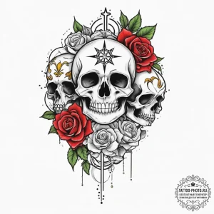 Tattoo sketch gold, tattoo line art, on a cle... - эскиз тату (№1756621507_0, 31.08.2025 06:25) — tattoo-photo.ru