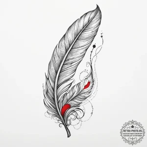 Tattoo sketch a book with a feather, artistic... - эскиз тату (№1756625484_0, 31.08.2025 07:31) — tattoo-photo.ru