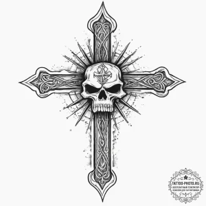 Tattoo sketch zombieland rules, concept art f... - эскиз тату (№1756629288_0, 31.08.2025 08:34) — tattoo-photo.ru