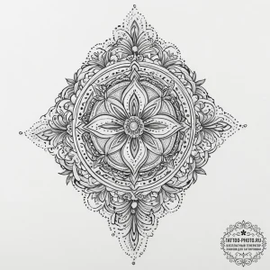 Tattoo sketch spiritual representation, tatto... - эскиз тату (№1756634301_0, 31.08.2025 09:58) — tattoo-photo.ru
