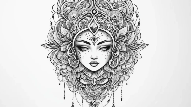 Tattoo sketch delicate tattoo, concept art fo... - эскиз тату (№1756642564_0, 31.08.2025 12:16) — tattoo-photo.ru