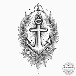 Herbs & botanicals, tattoo sketch design, on... - эскиз тату (№1756644752_0, 31.08.2025 12:52) — tattoo-photo.ru