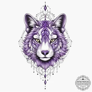 Tattoo sketch purple, concept art for tattoo,... - эскиз тату (№1756648155_0, 31.08.2025 13:49) — tattoo-photo.ru