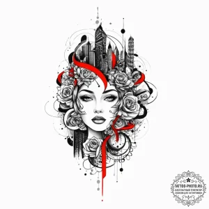 Tattoo sketch secret, artistic tattoo sketch,... - эскиз тату (№1756649153_0, 31.08.2025 14:05) — tattoo-photo.ru