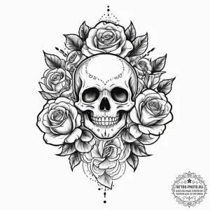 Tattoo sketch honesty, concept art for tattoo... - эскиз тату (№1756651956_0, 31.08.2025 14:52) — tattoo-photo.ru