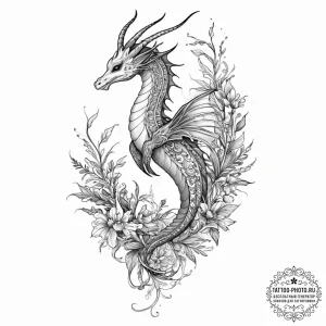 Tattoo sketch weedy seadragon, tattoo sketch... - эскиз тату (№1756655172_0, 31.08.2025 15:46) — tattoo-photo.ru