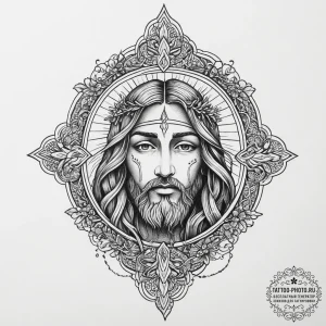 Tattoo sketch gethsemane scene, concept art f... - эскиз тату (№1756666746_0, 31.08.2025 18:59) — tattoo-photo.ru